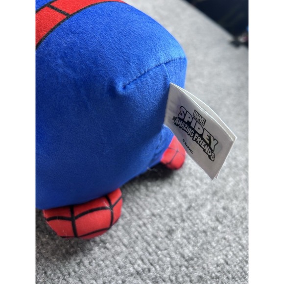 Spiderman Squishmallows Original Marvel Spidey 10-Inch HugMees NEW - Picture 5 of 5
